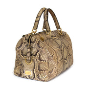 acheter en ligne seconde main Dolce And Gabbana Python Miss Sicily Bowling Bag