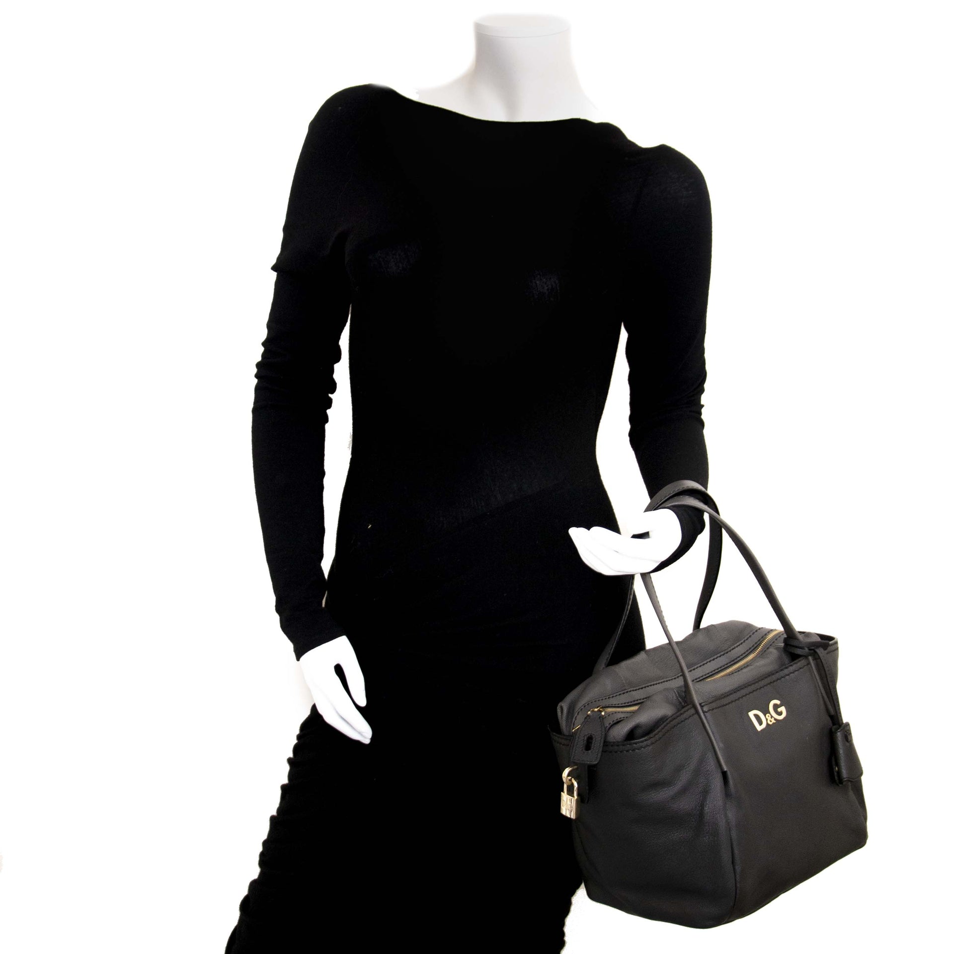 Authentique seconde main vintage Dolce & Gabbana Ilenia Bag achète en ligne webshop LabelLOV