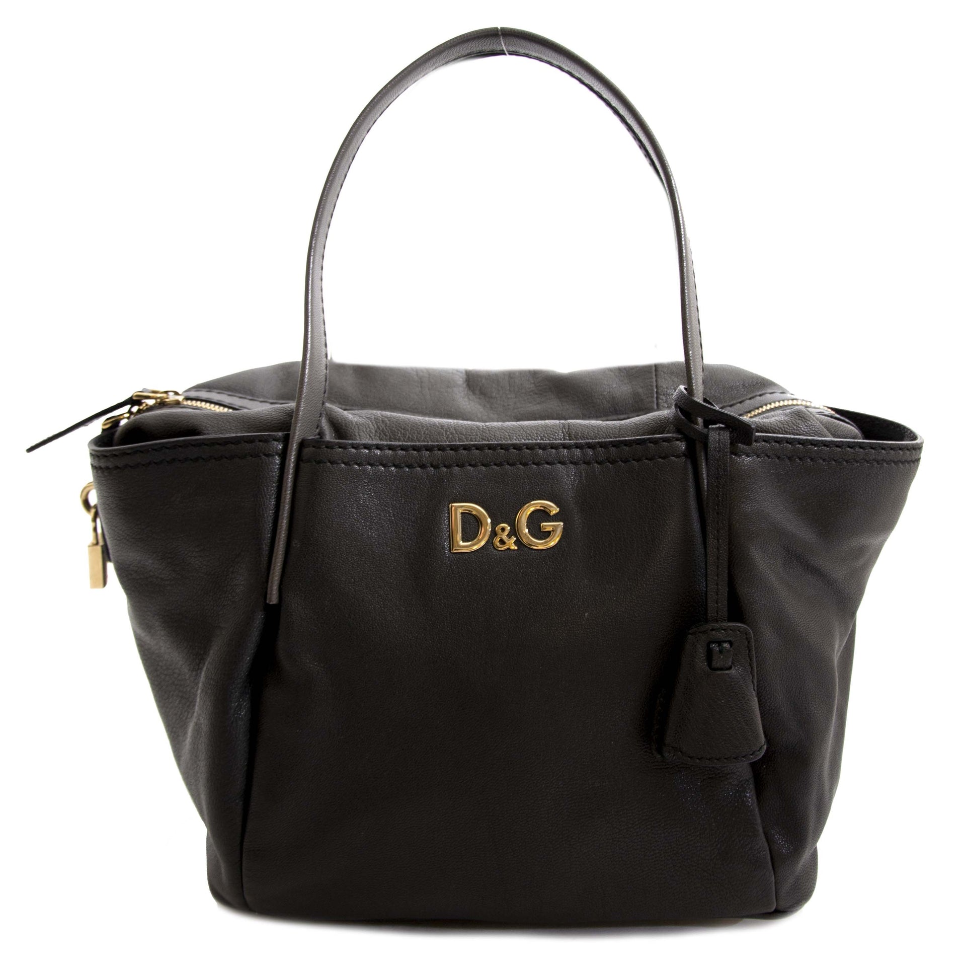 Authentic second hand vintage Dolce & Gabbana Ilenia Bag shop online webshop LabelLOV