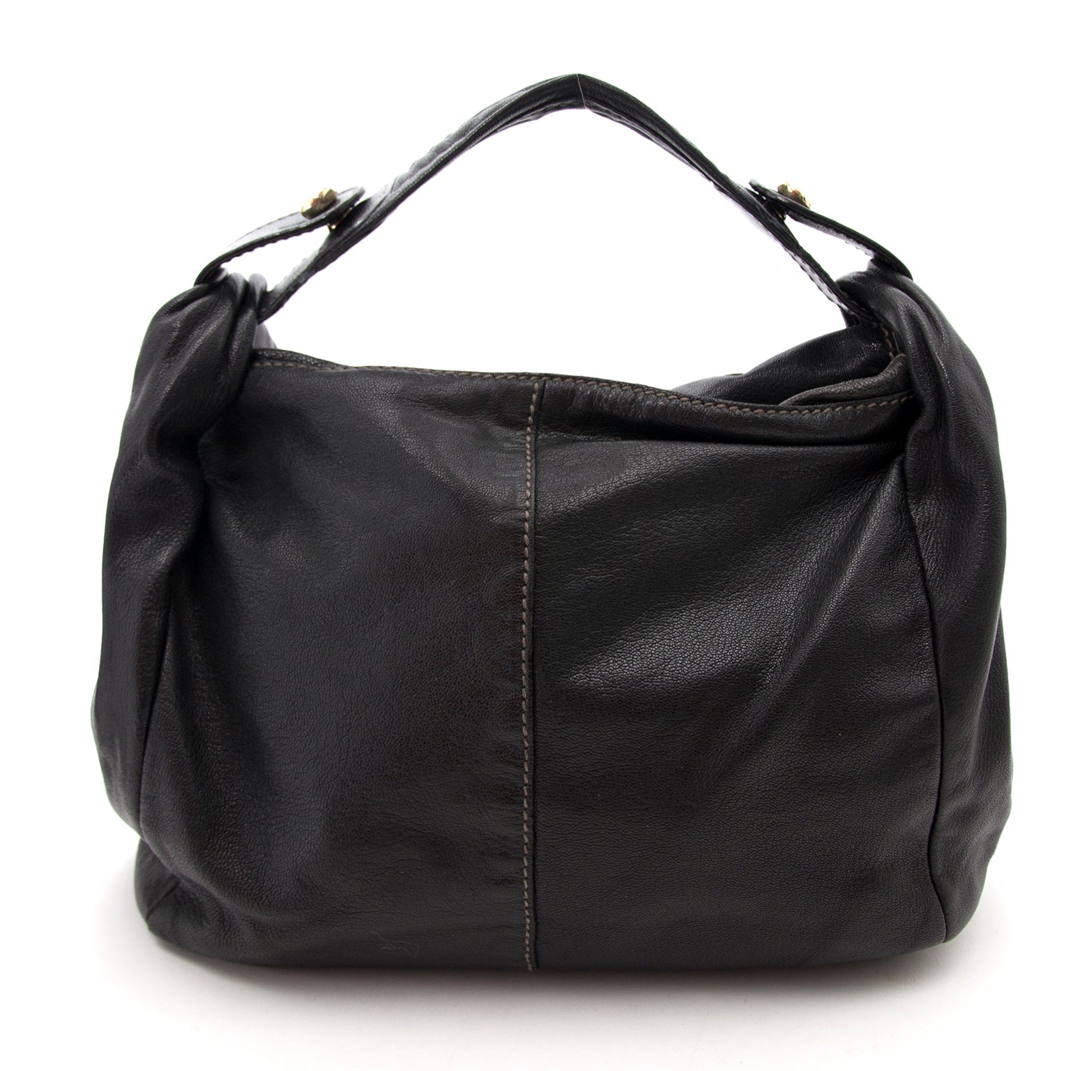 Dolce & Gabbana Black Leather Shoulder Bag now online at labellov.com at the best price.