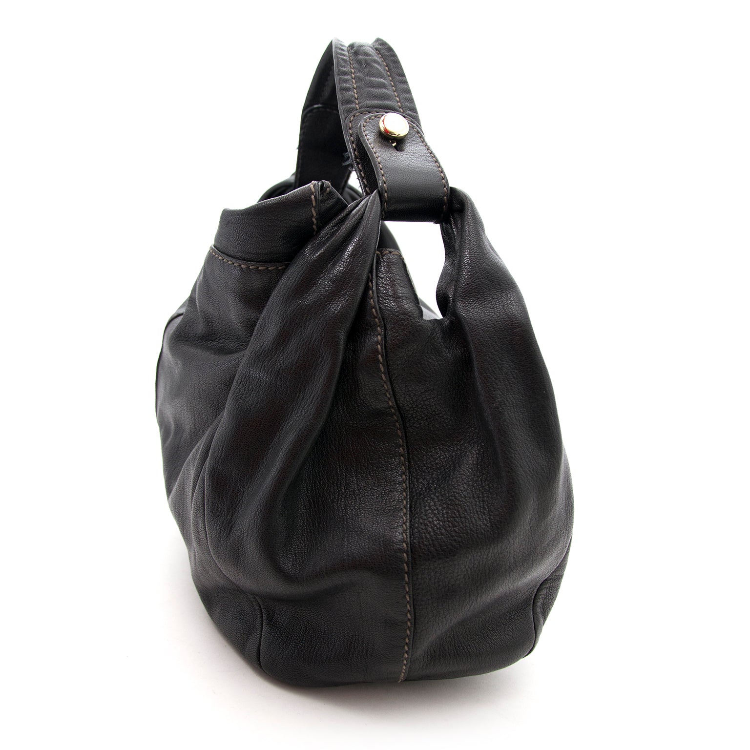 Schwarze Dolce & Gabbana Schulterhandtasche Aus Leder heute online auf labellov.com gegen den besten Preis.