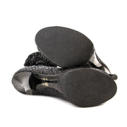 Dolce & Gabbana Black peep toe ankle boots - Size 39 now online at labellov.com for the best price