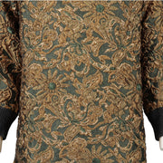 Dolce & Gabbana Green And Gold Sweater - Size IT38 - pour le meilleur prix