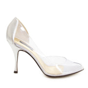 Dolce & Gabbana Transparant Peep Toe Pumps - 38 For the best price at LabelLov. Pour le meilleur prix à LabelLOV. Voor de beste prijs bij LabelLOV.