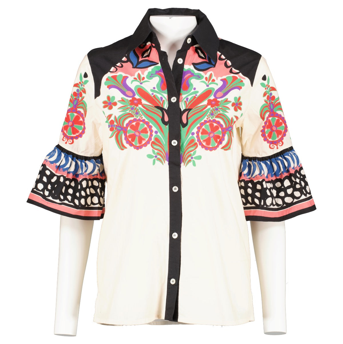La Double J Top met Print