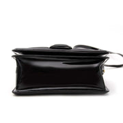 Dries Van Noten Patent and Oriental Fabric Bag kopen