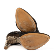 shop 100% authentic second hand Dries Van Noten Embroidery Python Heels - Size 37 on Labellov.com