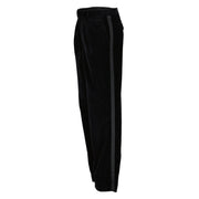 Shop safe online at Labellov in Antwerp this 100% authentic second hand Dries Van Noten Black Velvet Trousers - Size 38