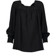 Saint Laurent Black Silk Blouse - Size 34