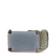 Dries Van Noten Blue Stone Python Bracelet