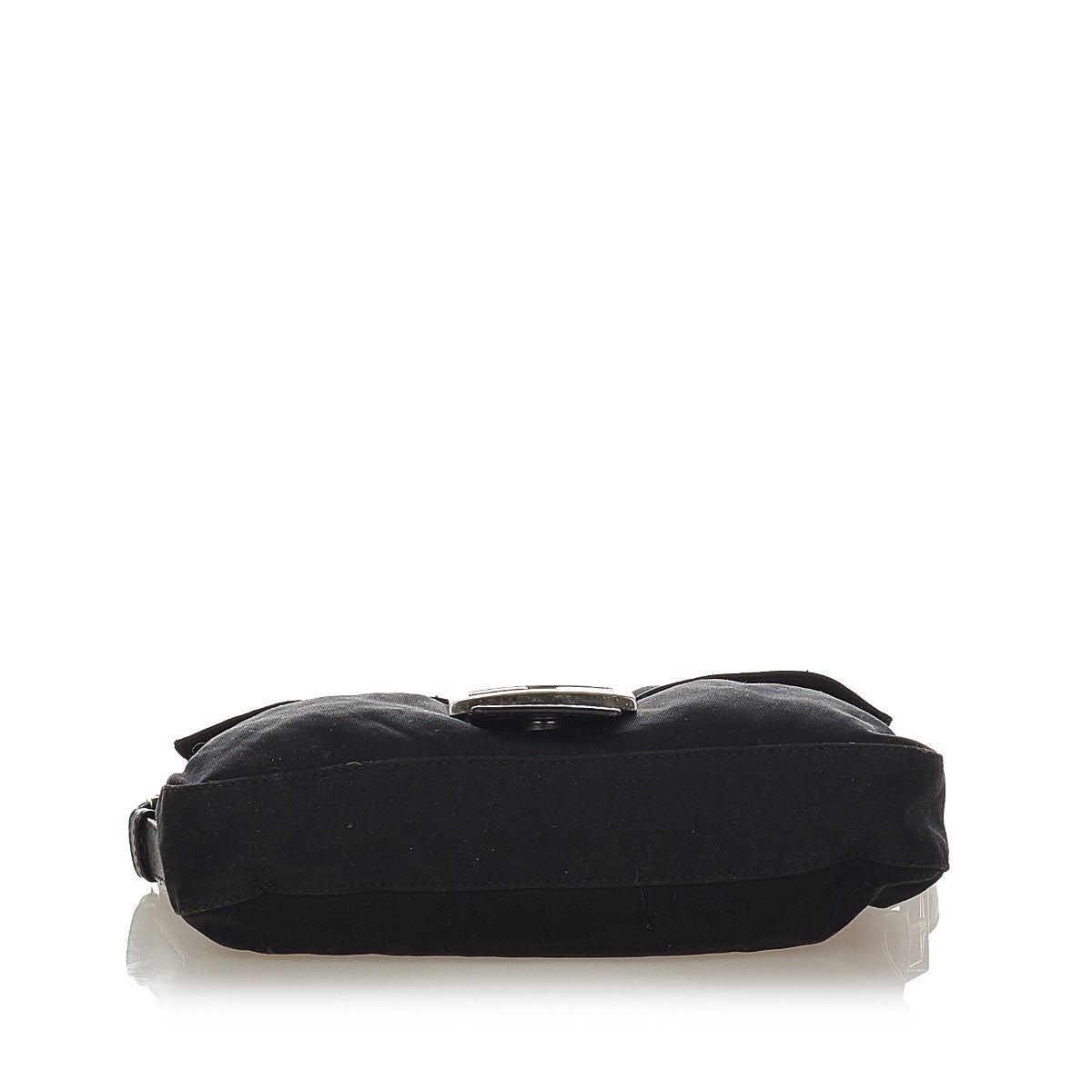Buy an authentic second hand Fendi Black Nylon Baguette Shoulder Bag in very good condition at Labellov