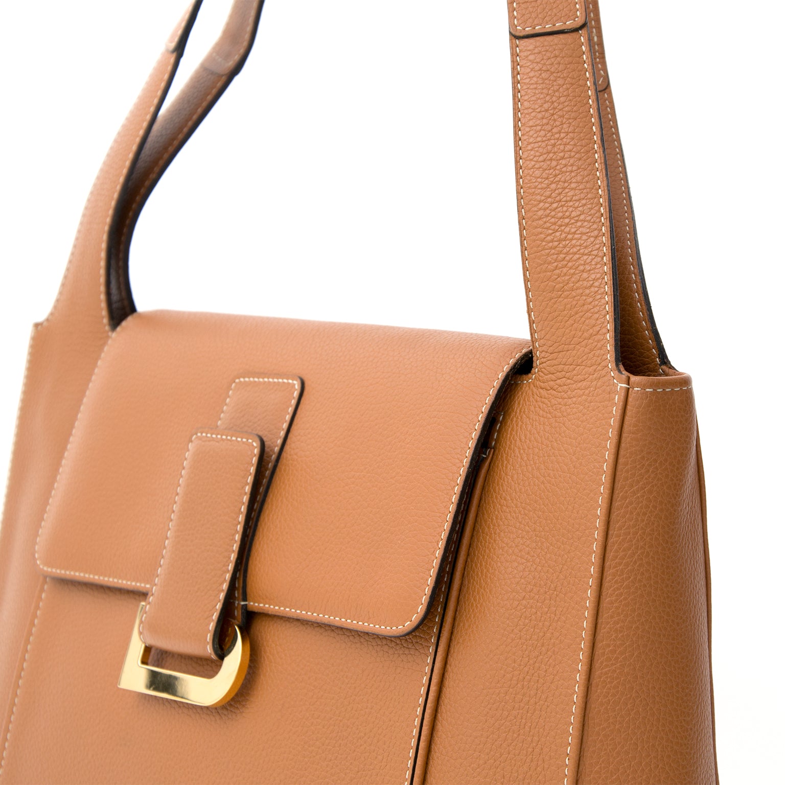acheter en ligne sac a main Delvaux Cognac D Shoulder Bag pour le meilleur prix