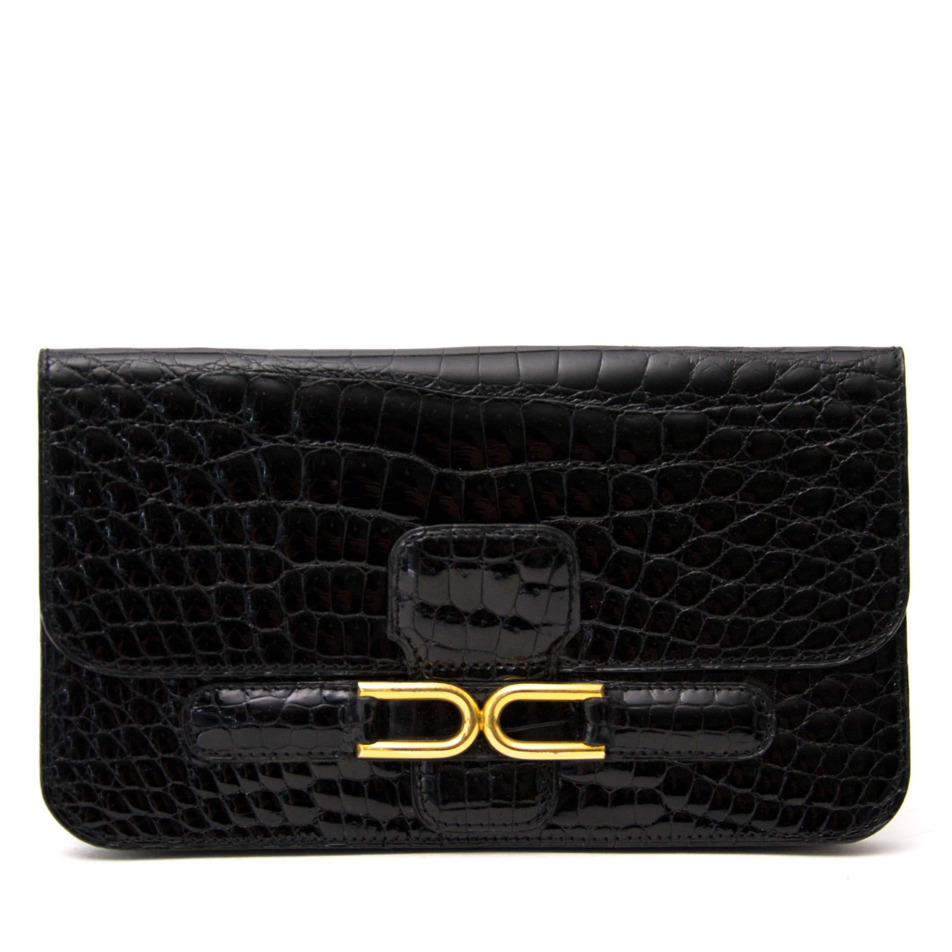 Delvaux Croco Wallet for the best price available online at Labellov