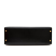 koop veilig online aan de beste prijs Hermès Kelly 32 Black Boxcalf