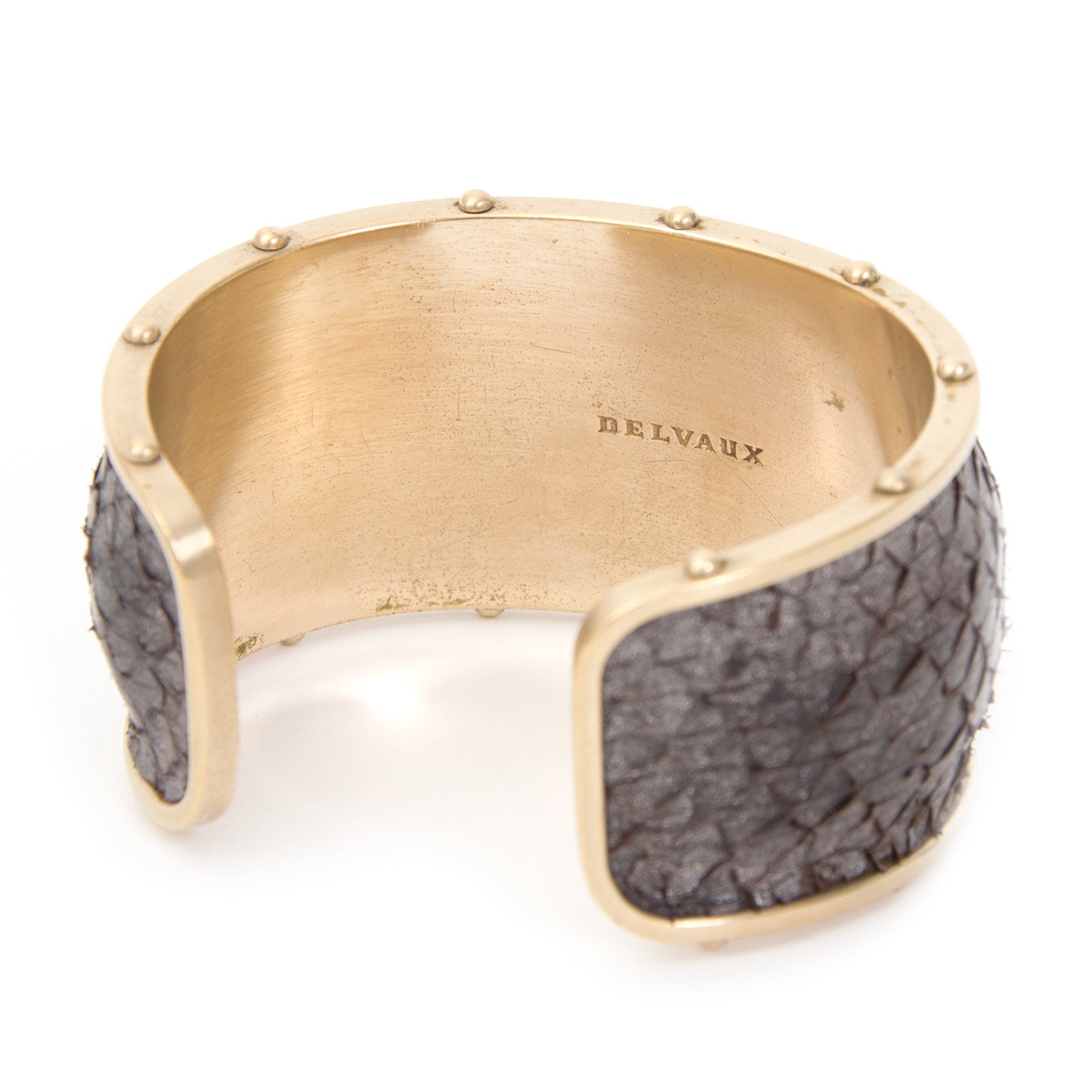 buy safe online Delvaux Fish Cuff pour le meilleur prix comme neuf