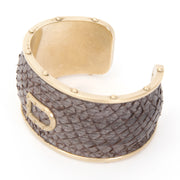 real real designer luxury bracelet Delvaux Fish Cuff