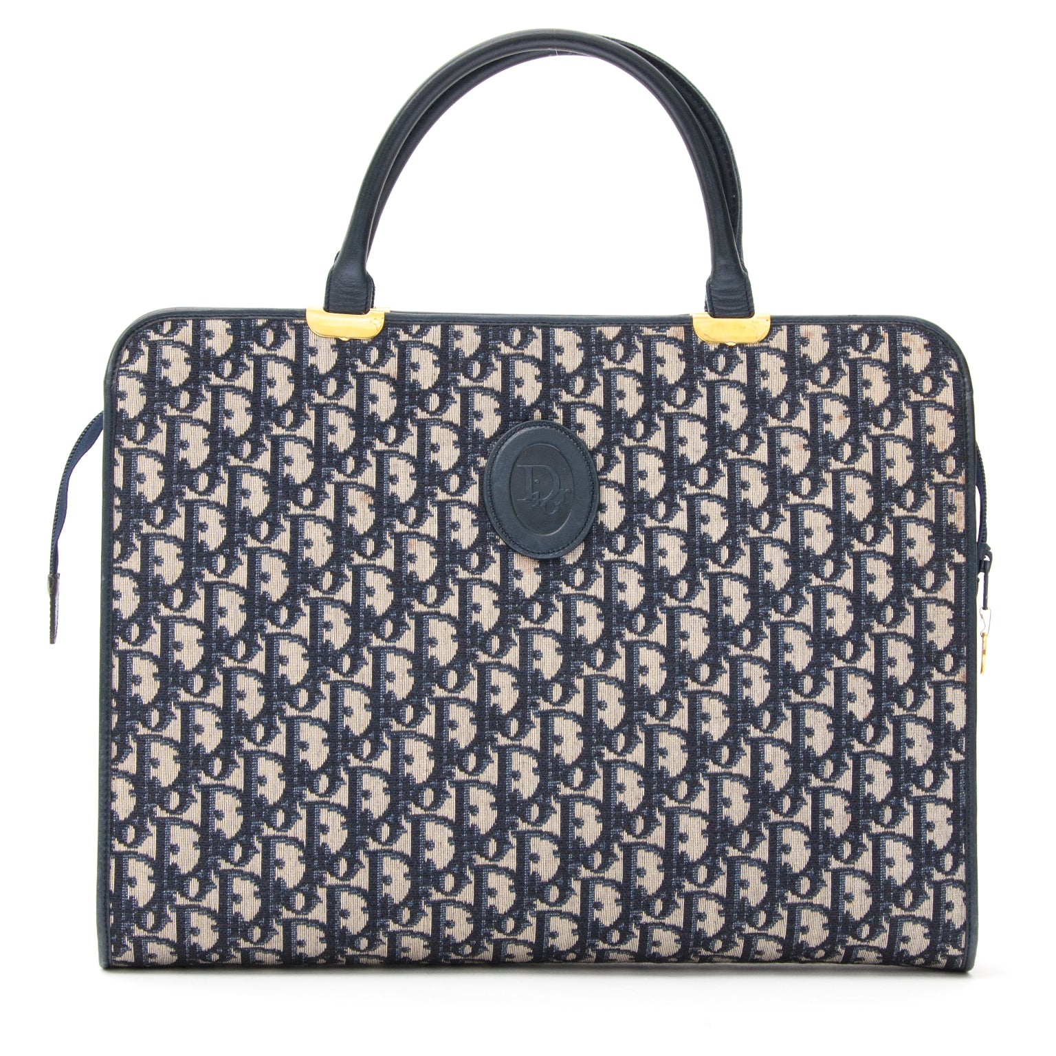 Vintage Dior Monogram briefcase and laptop bag online shopping safe and secure