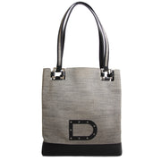 Delvaux Grey Canvas Paul Bag now for sale at labellov vintage fashion webshop belgium