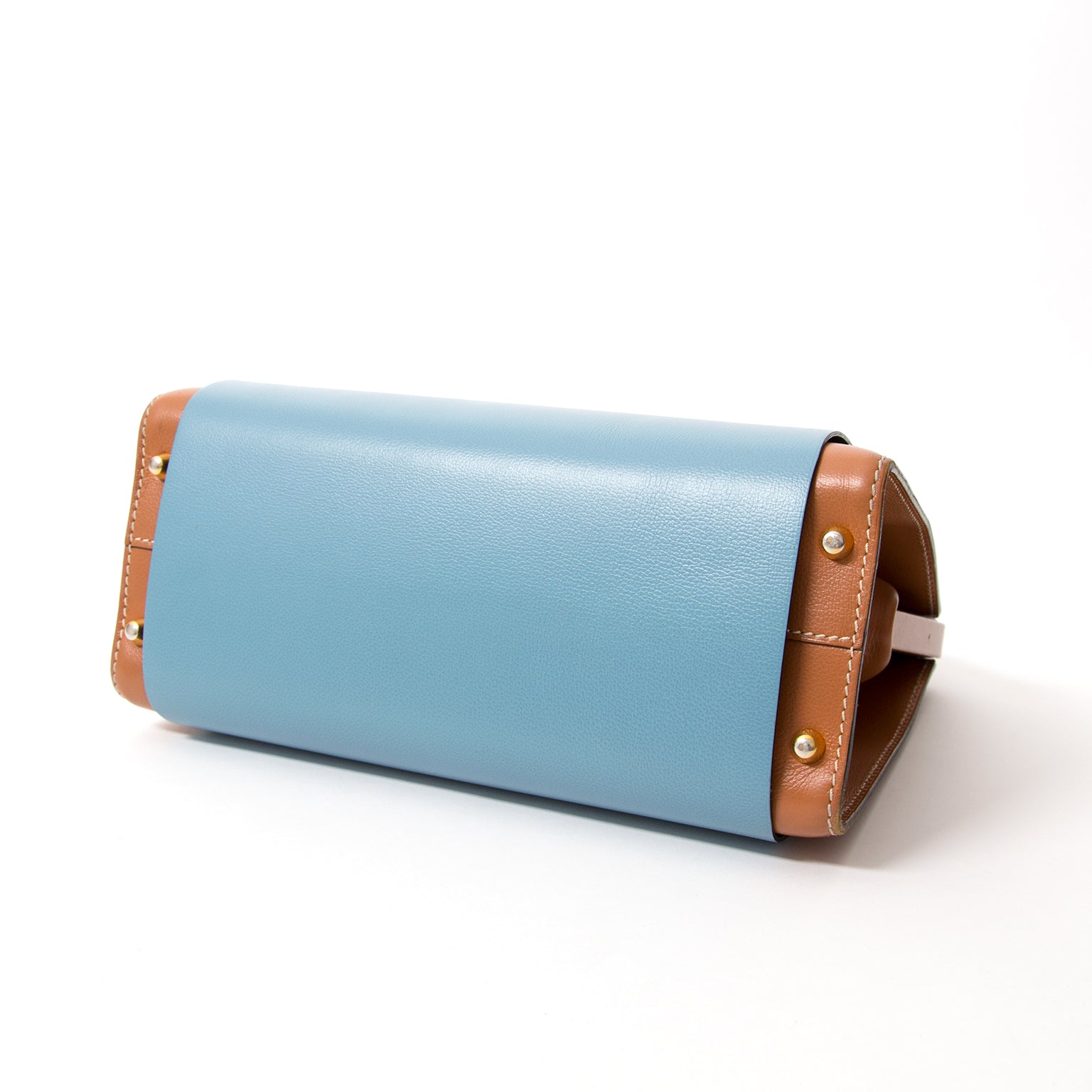 Authentic pre-loved Delvaux Evasion handbag LabelLOV authentieke tweedehands tas Delvaux