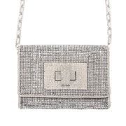 Acheter en linge Swarovski evening bag / clutch pour le meilleur prix comme neuf