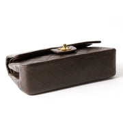 Chanel Small Classic Flap Bag in Chocolate Brown GHW secondhand authentic safe online shopping webshop flap bag Antwerp Belgium LabelLOV labels high end brands designer it bag luxury fashion