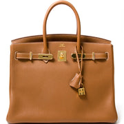 Hermès Birkin Gold 35cm Togo secondhand authentic safe online shopping webshop Antwerp Belgium LabelLOV fashion style high end luxury labels brands designer