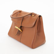 Delvaux Cognac Brillant MM acheter seconde main pour le meilleur prix