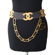 koop online aan de beste prijs Chanel CC Belt With Chain Drop
