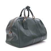 acheter safe et secure seconde main Louis Vuitton Kendall green taige travel bag in epi leather
