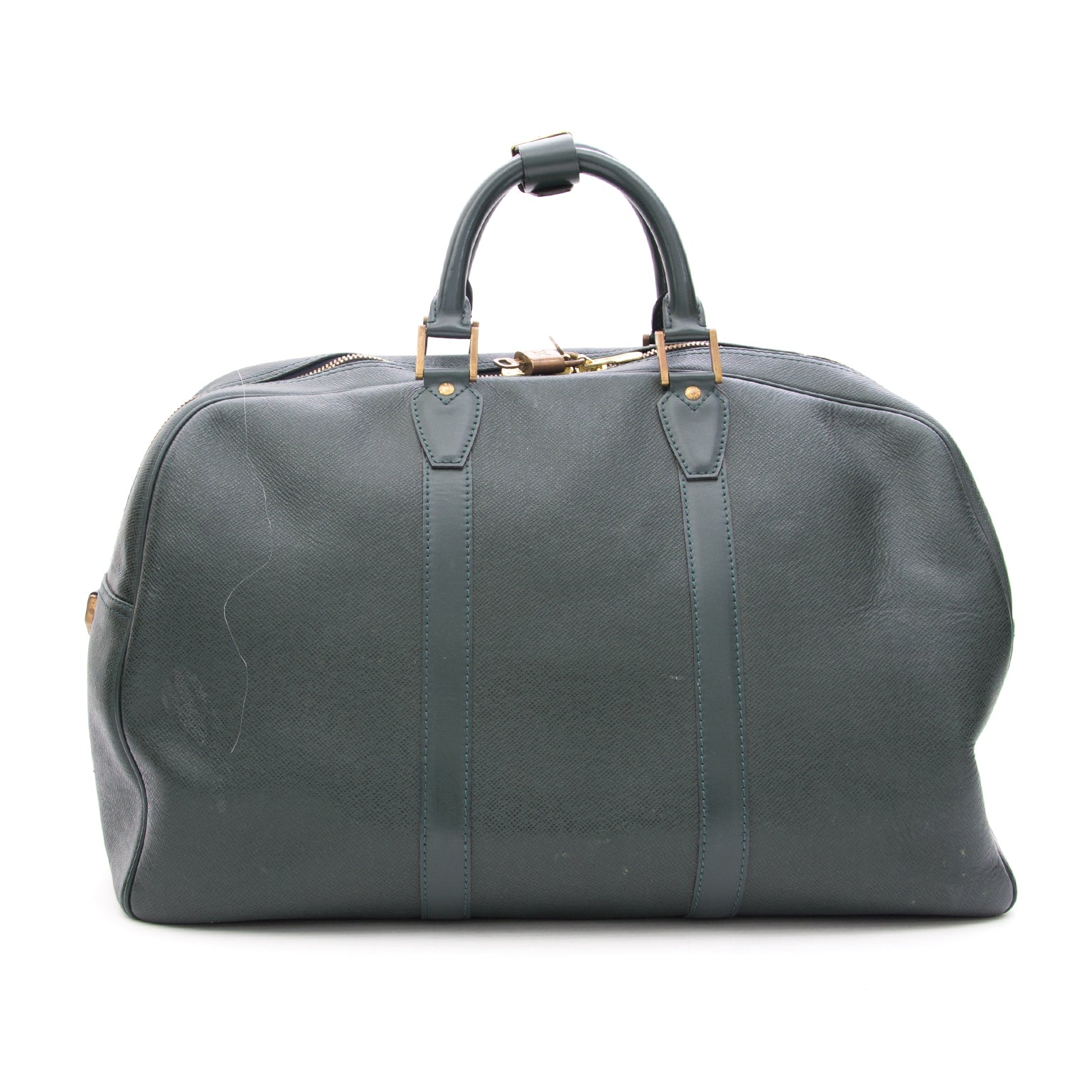 Louis Vuitton Kendall PM Dark Green Taiga Travel bag at the best price online webshop labellov