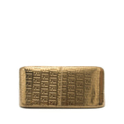 Het perfecte eindejaarsgeschenk shopt u bij Labellov tweedehands. Fendi Metallic Gold Mama Baguette Bag