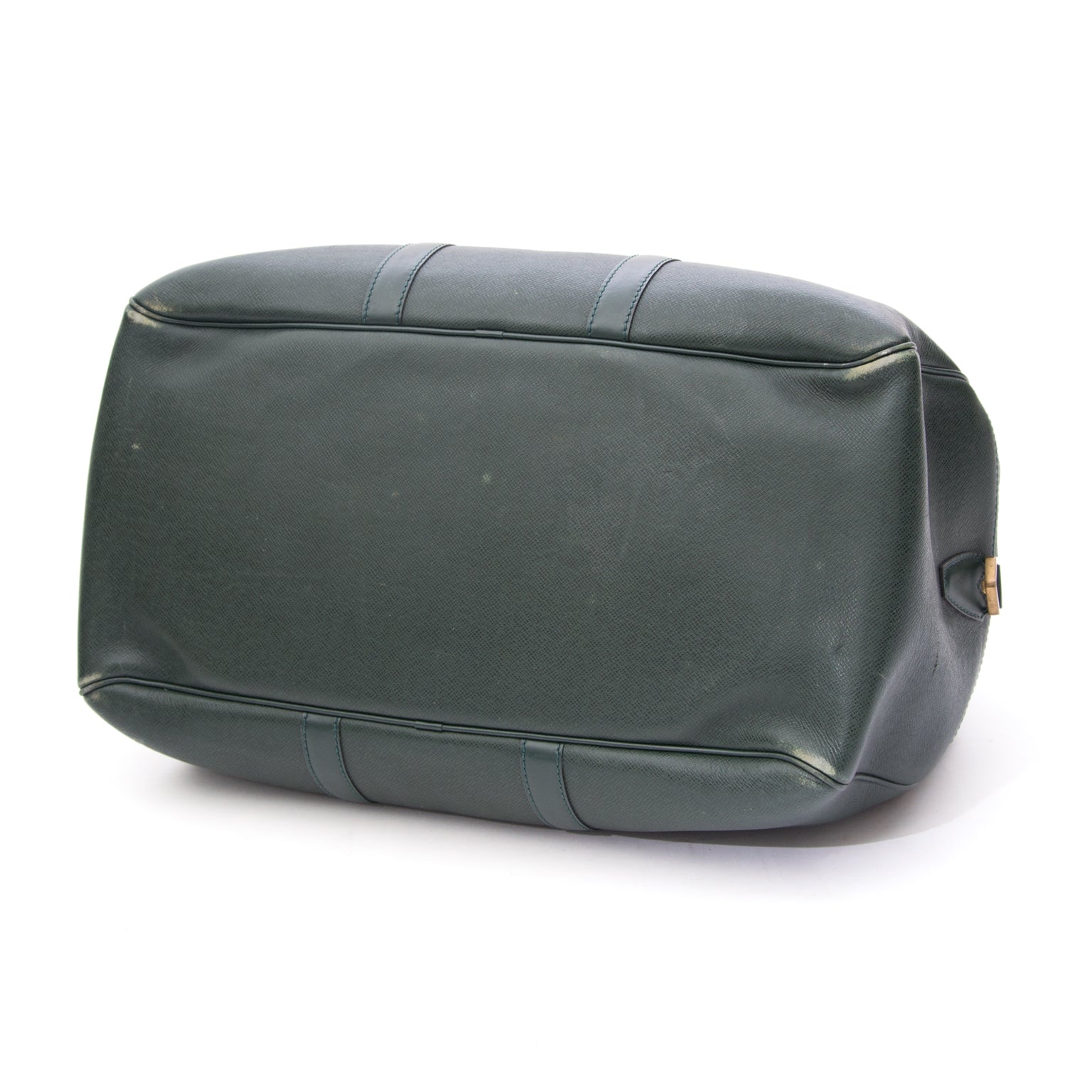 louis vuitton dark green leather men's weekender travel duffle bag LV Keepall Bandoulire 35 Louis Vuitton Green Epi Leather