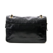 Chanel Black Leather Flap Bag