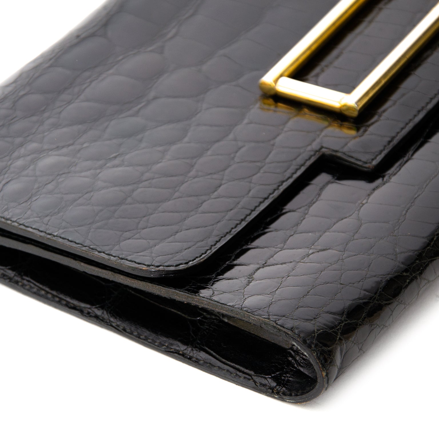 shop safe online at the best price Delvaux D Clutch like new