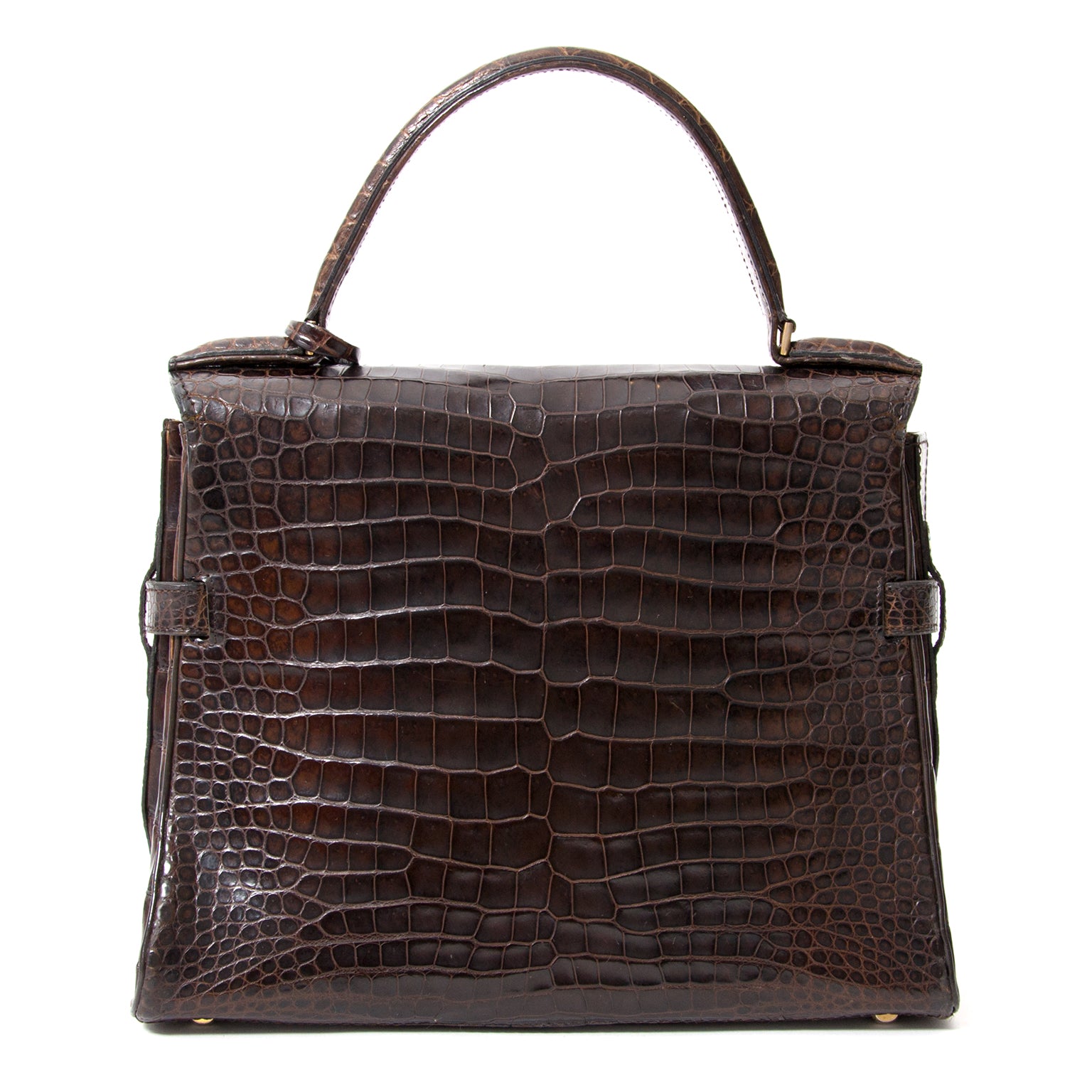 acheter en ligne seconde main Delvaux tempete en croco pour le meilleur prix vestaire collective