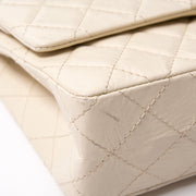 net als nieuw witte chanel 2.55 reissue 100% authentiek tweedehands merk tas aan de beste prijs