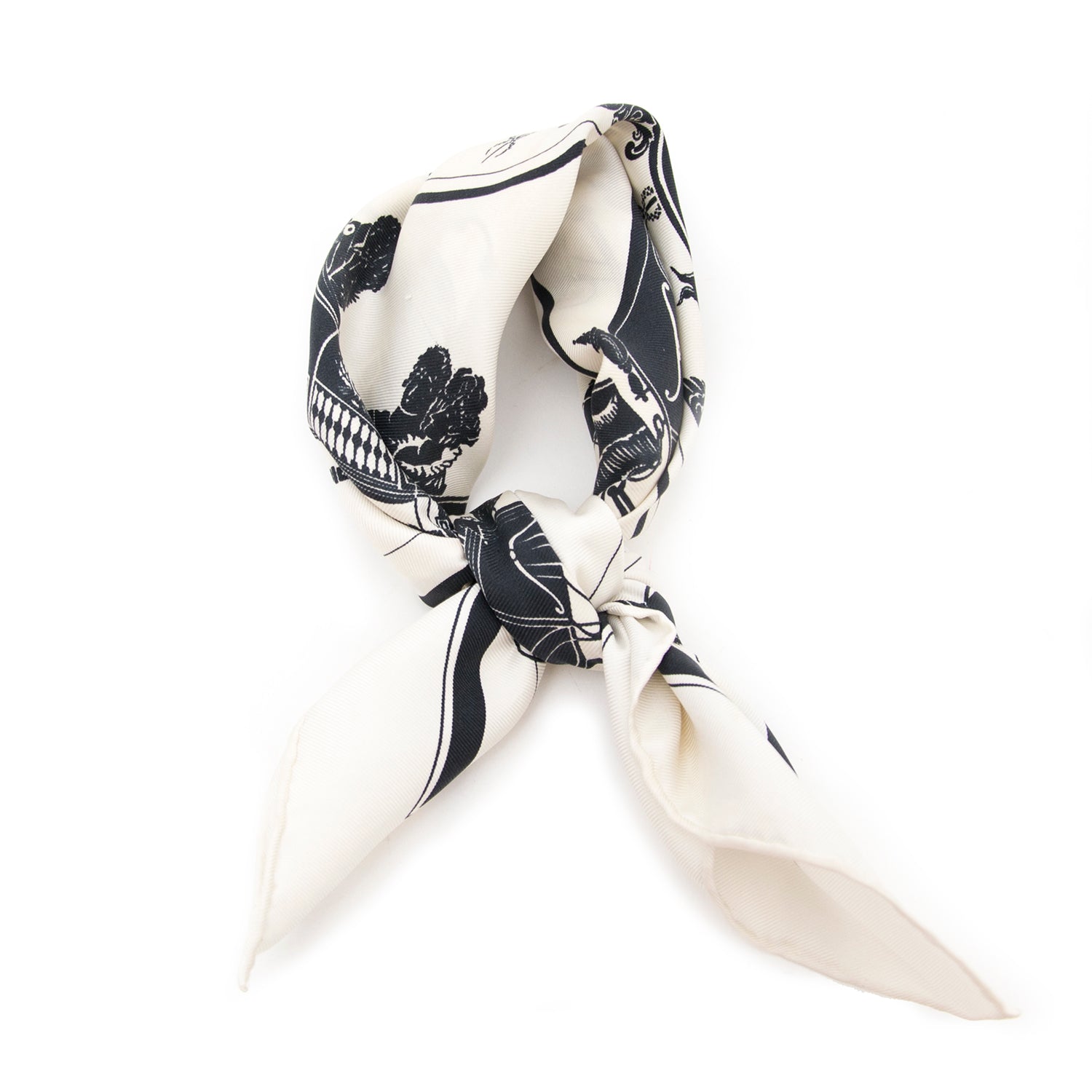 Buy vintage Hermès Mini Silk Carré 'Horse Carriage Coach' Scarf for the best price at Labellov webshop. Safe and secure online shopping with 100% authenticity.