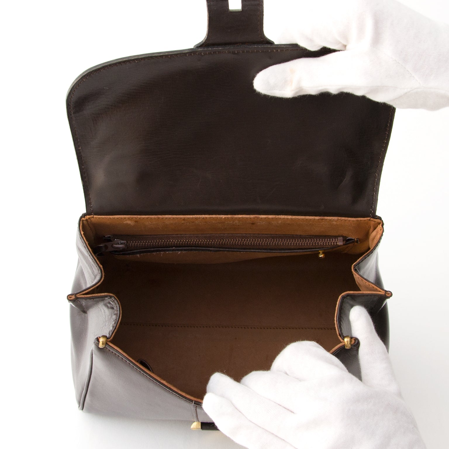 Delvaux Brillant Chocolat PM