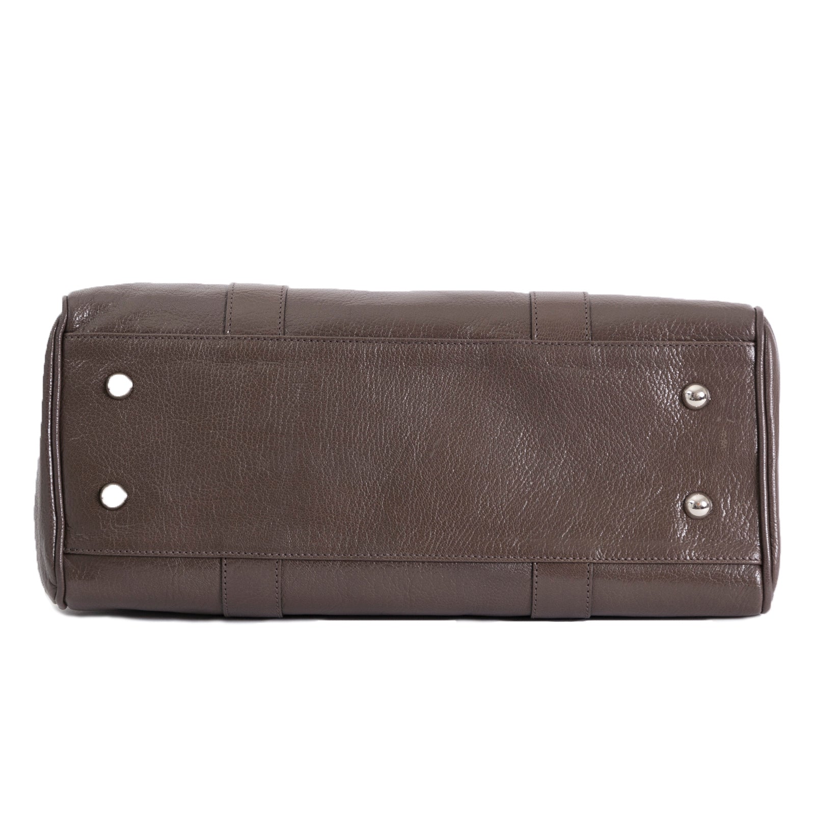 Mulberry Bayswater Taupe Leather Handbag