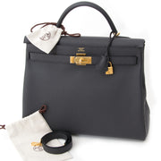 acheter en ligne neuf Brand New Hermes Kelly Togo Plombe 40 pour le meilleur prix