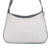 Delvaux Toile Hobo Bag Blue Koop veilig online aan de beste prijs Delvaux White Envelope Evening Bag.