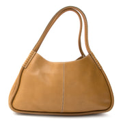 Tod's Cognac Hobo Shoulderbag vintage preowned designer handbags online labellov
