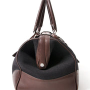 Ralph Lauren Textile & Leather Trim Doctor Bag acheter en ligne au meiilleur prix bon achat vintage designer sac