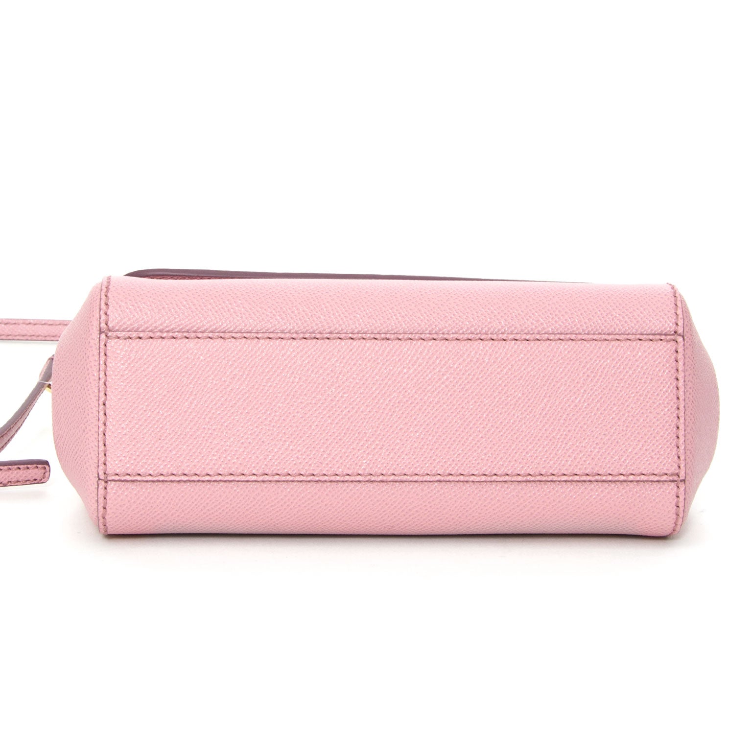 veilig online tweedehans Dolce & Gabbana Pastel Pink 'Miss Sicily' Tote net als nieuw