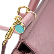 Brand new Dolce & Gabbana Pastel Pink 'Miss Sicily' Tote best price webshop labellov, worldwide shipping