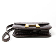seconde main hermes occasion constance sac en cuir croco alligator