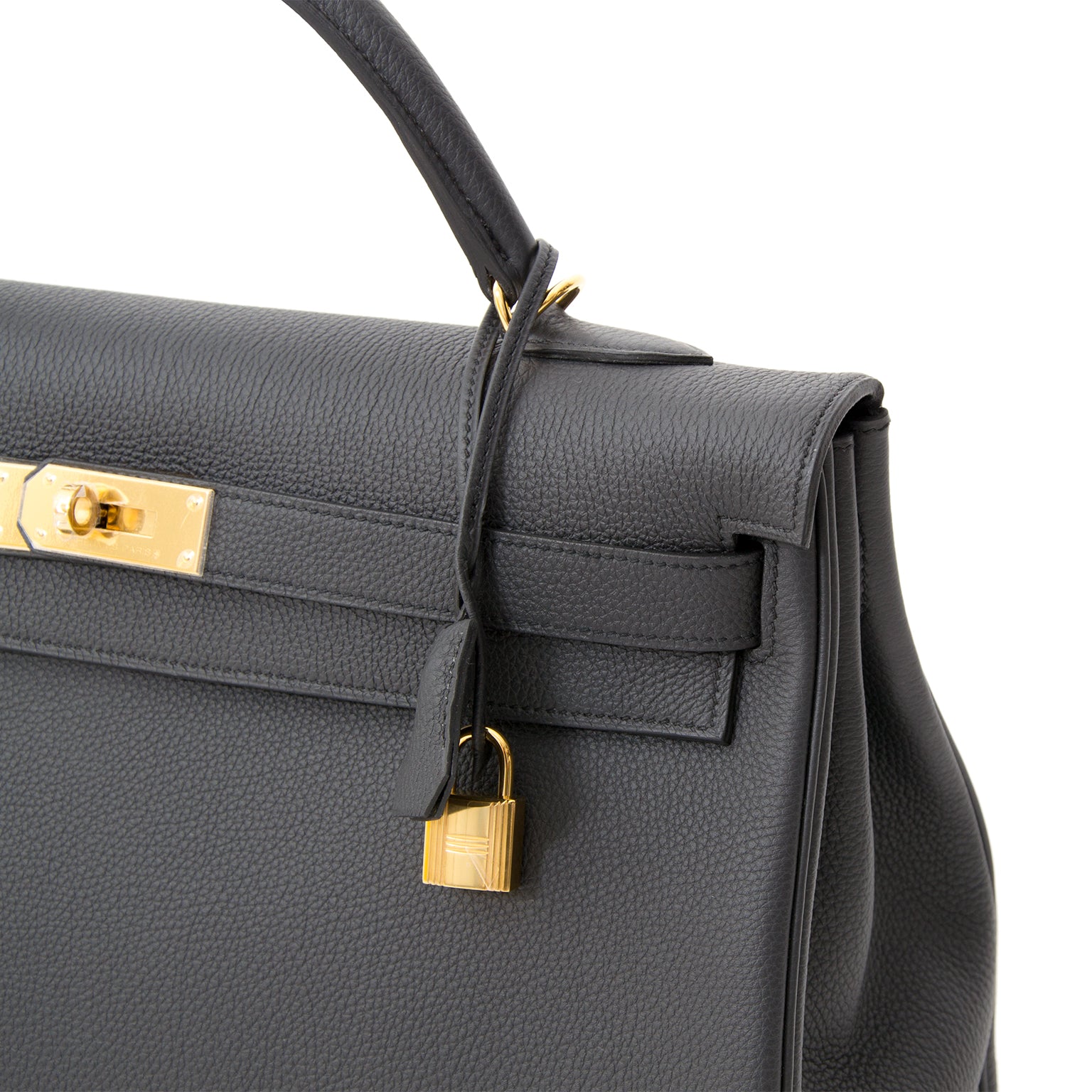 shop safe online 100% authentic designer acheter en ligne neuf Brand New Hermes Kelly Togo Plombe 40 pour le meilleur prix best price