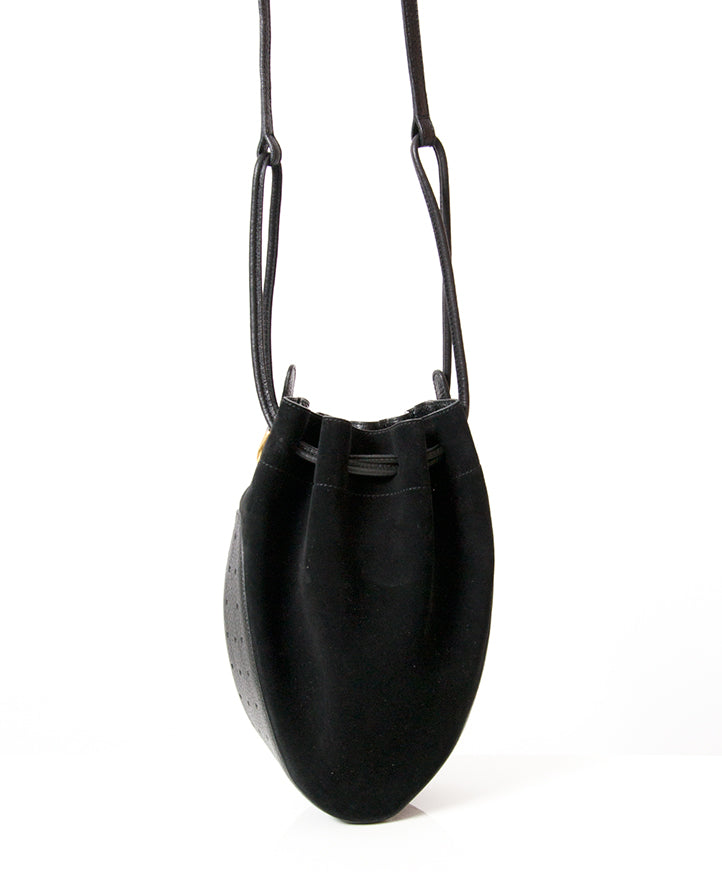 Vintage Delvaux Velvet Shoulder Bagsecondaire authentique excellent prix commercial sûr et sécurisé LABELLOV