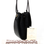 Vintage Delvaux Velvet Shoulder Bag authentischen Second hervorragenden Preis sicheres Einkaufs LABELLOV