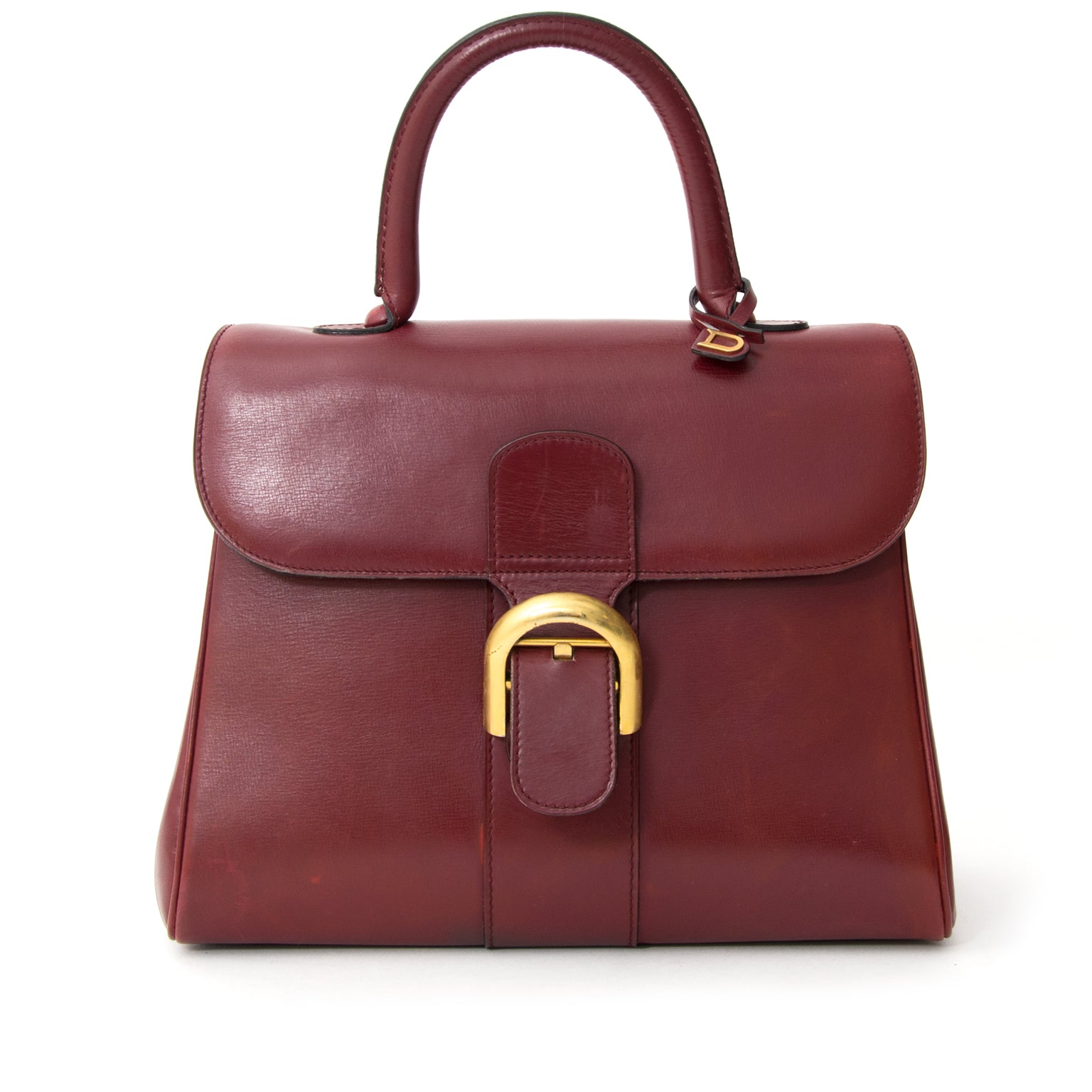 buy safe online secondhand designer delvaux brillant mm bordeaux vintage worldwide shipping